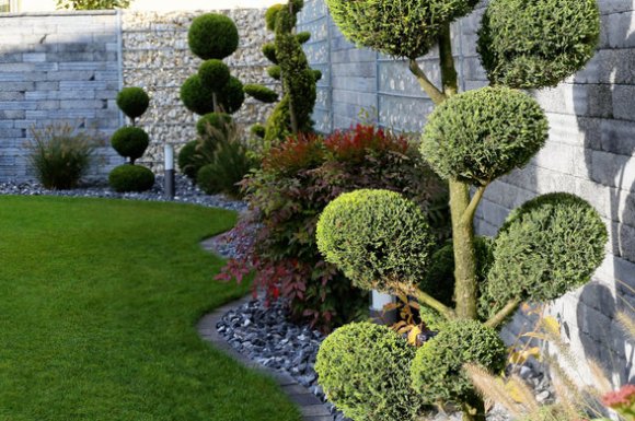 Création de mur en gabions à Genas